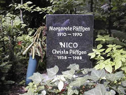 Nico's grave