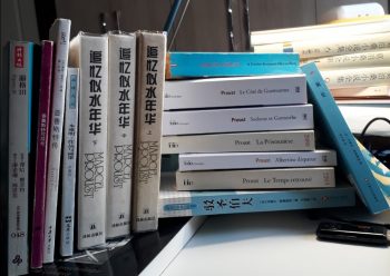 如果按每天五頁（可多不可少）的速度，明年12月12日可以讀畢《追憶似水年華》。今天測試了一下，大概花了35分鐘左右。